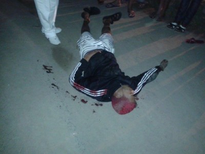 Homem foi assassinado às margens da BR-330 (Foto: Ubatã Notícias)