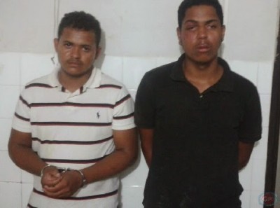Dupla foi presa pela Polícia Militar (Foto: Giro em Ipiaú)