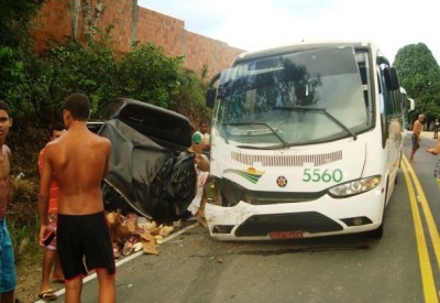 Acidente foi no perímetro urbano de Mutuípe )Foto: Mídia Bahia)