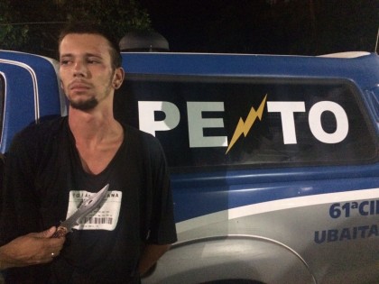 'Gazo' foi preso no distrito de Laje do Banco (Foto: Ubatã Notícias)